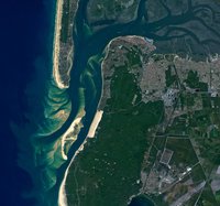 Le bassin vu du ciel